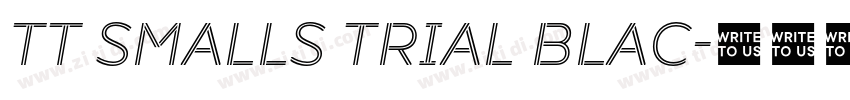 TT Smalls Trial Blac字体转换